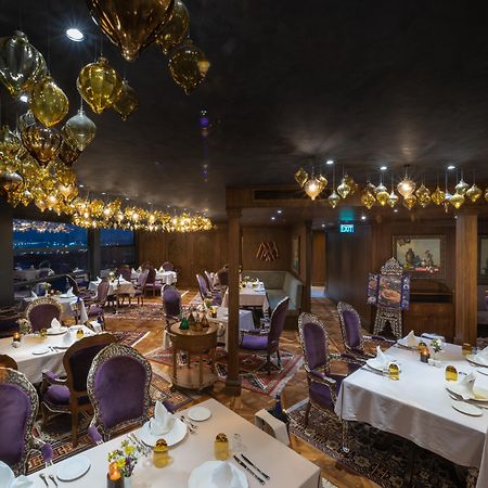 AJWA Sultanahmet Hotel Istanbul Bagian luar foto The interior of the restaurant