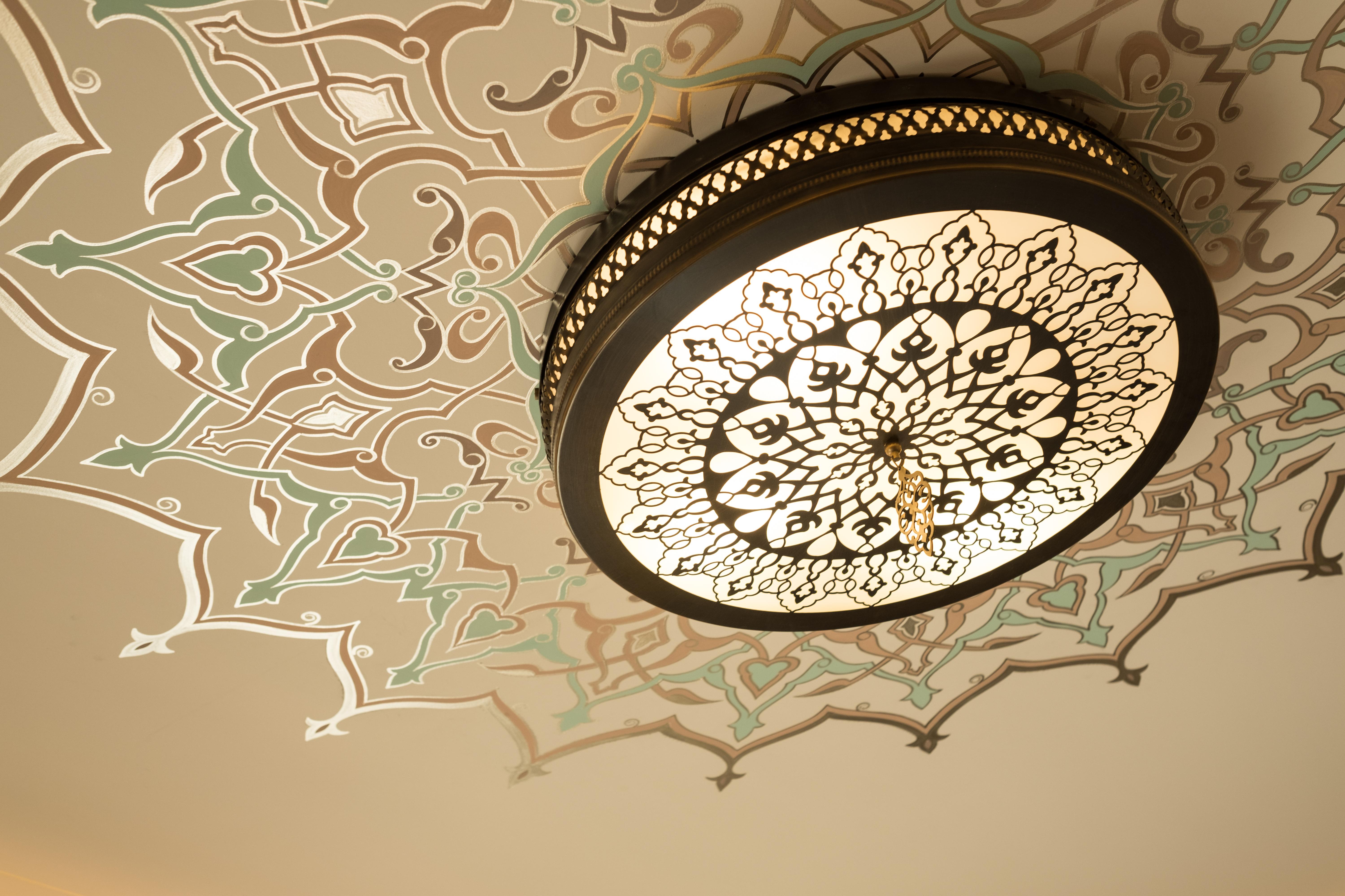 AJWA Sultanahmet Hotel Istanbul Bagian luar foto Ceiling light